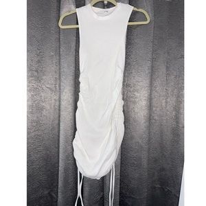 Garage tank ruched dress